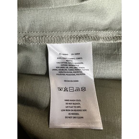 Anthropologie Mare Mare Oversized Dress Size Medium Green - Picture 10 of 10